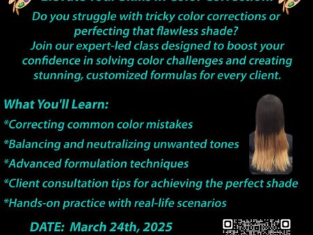 I STAND CORRECTED - A Master Color Correction & Formulation Event on Sale