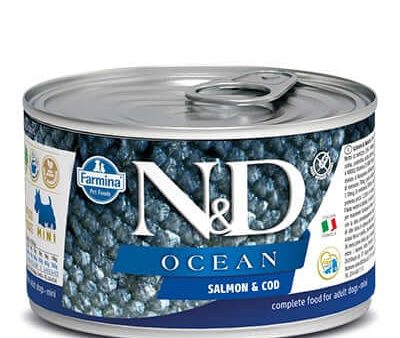 N&D DOG OCEAN Salmone e Merluzzo on Sale