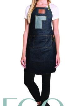 Betty Dain Black Brooklyn Denim Apron Online