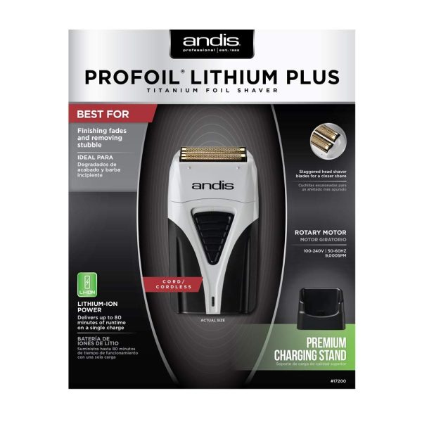 Andis Profoil Lithium Plus Shaver 17200 Fashion