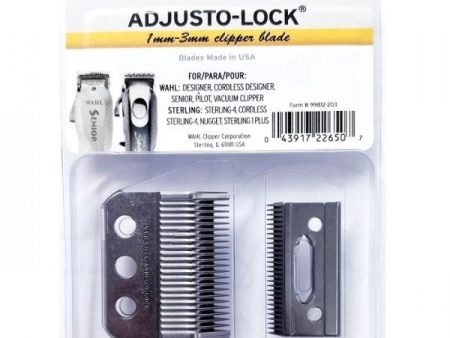 Adjusto-Lock Blade Set Standard 1mm-3mm (3 hole) #1005 Hot on Sale