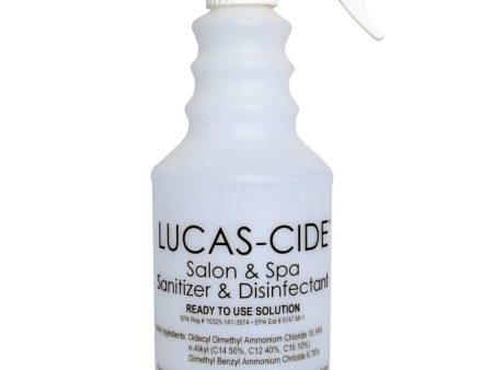 Lucas-Cide Empty Spray Bottle 32oz Fashion