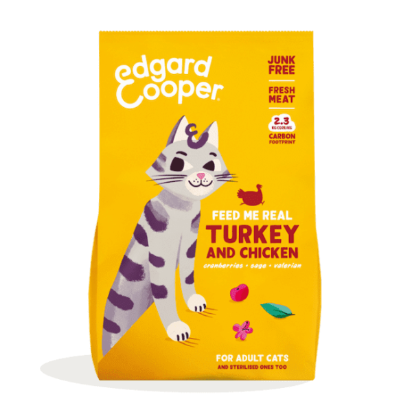 Edgard & Cooper Cat - Tacchino e Pollo allevati a terra For Discount