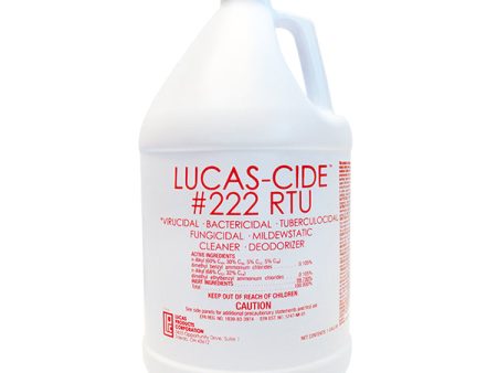 Lucas-Cide Hospital Grade Disinfectant - Ready-to-Use (RTU) Fashion