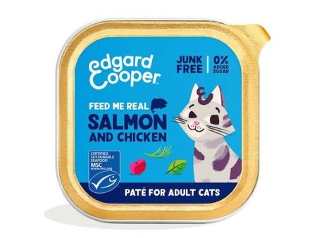 Edgard & Cooper Cat - Patè Salmone e Pollo For Cheap