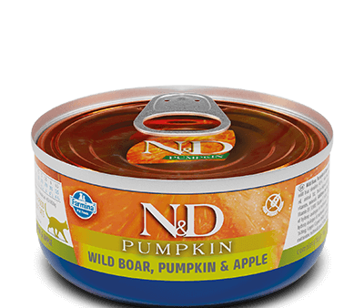 N&D CAT PUMPKIN Cinghiale zucca e mela Online now