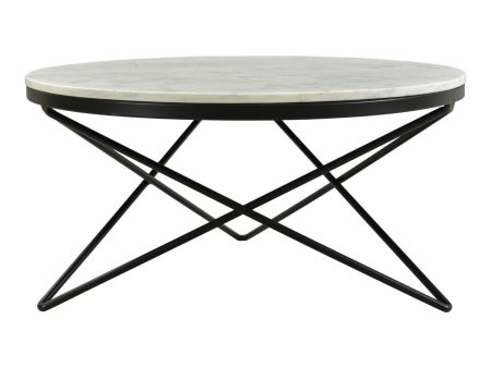 Haley Coffee Table Black Base For Discount