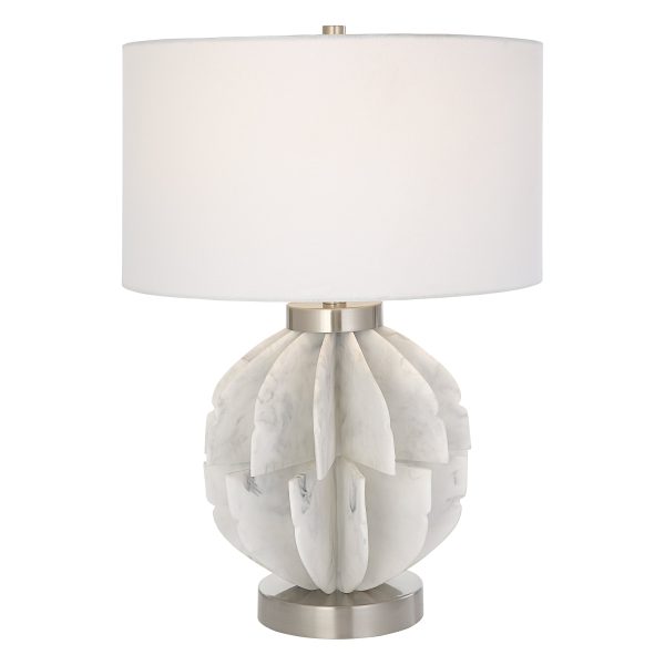 Repetition White Marble Table Lamp Fashion