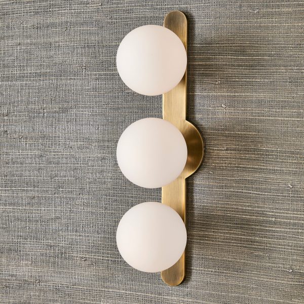 Droplet Mid-Century 3 Light Sconce For Cheap