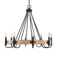 Deschutes 8 Light Farmhouse Chandelier Online Hot Sale