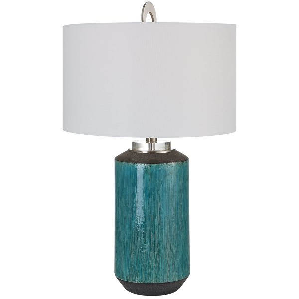 Maui Aqua Blue Table Lamp Online Sale