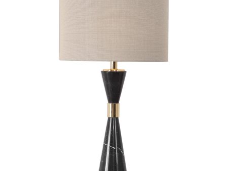 Alastair Black Marble Table Lamp For Cheap