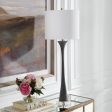 Fountain Black Stone Buffet Lamp For Discount