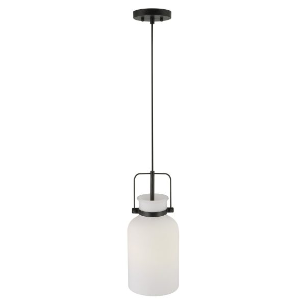 Lansing White 1 Light Mini Pendant Supply