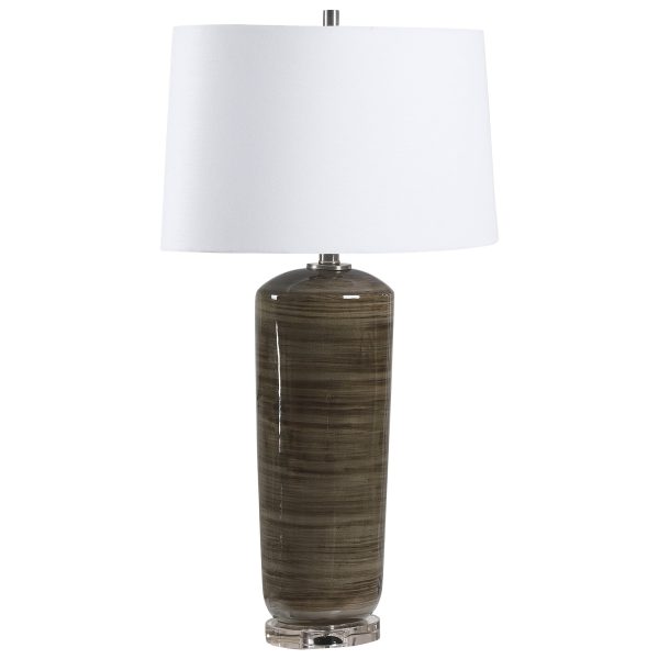 Ebon Charcoal Table Lamp Sale