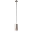 Manheim 1 Light Nickel Cylinder Pendant Discount