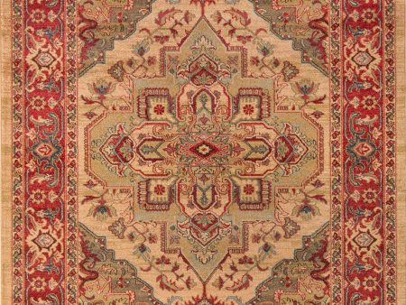 Ghazni Turkish Machine Made Area Rug Fashion