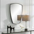 Crest Curved Iron Mirror Online now