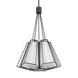 Kiruna 6 Light Cluster Pendant For Discount