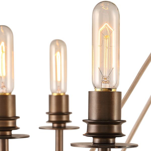 Lyndhurst Industrial 9 Light Chandelier Online