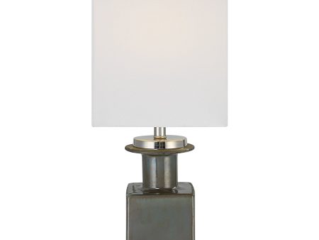 Cabrillo Gray Glaze Accent Lamp on Sale