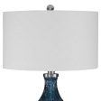 Eline Blue Glass Table Lamp For Cheap