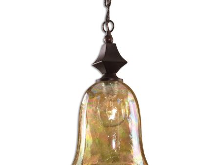 Elba Crackle Glass Mini Pendant Online Hot Sale