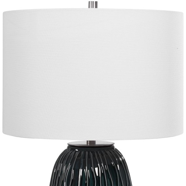 Marimo Deep Teal Table Lamp on Sale