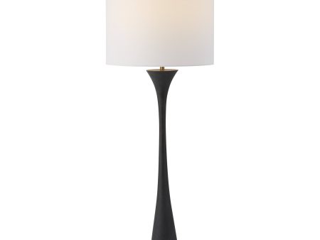 Fountain Black Stone Buffet Lamp For Discount