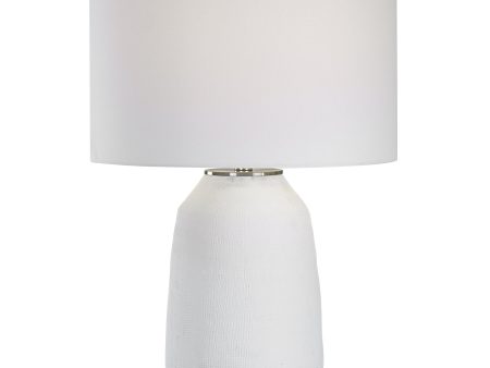 Heir Chalk White Table Lamp Discount