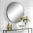 Clip Modern Round Mirror on Sale