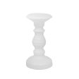 Dimpled White Candle Holder 8  Hot on Sale