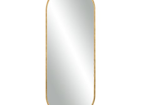 Varina Tall Gold Mirror Discount