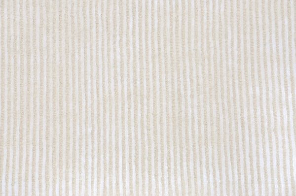 Edgy Collection Hand-Tufted Beige Silk & Wool Runner Rug- 2  6  X  8  0  Sale