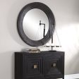 Frazier Round Industrial Mirror Cheap