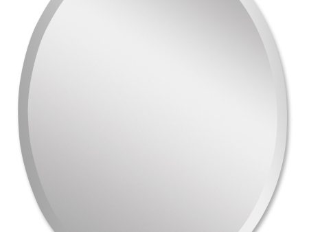 Frameless Vanity Oval Mirror Discount