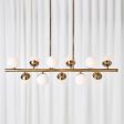 Droplet 11 Light Linear Chandelier Supply