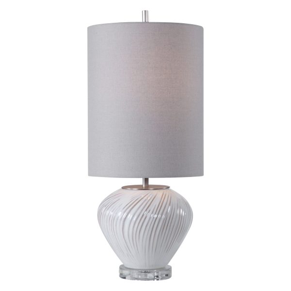 Lucerne White Buffet Lamp For Discount