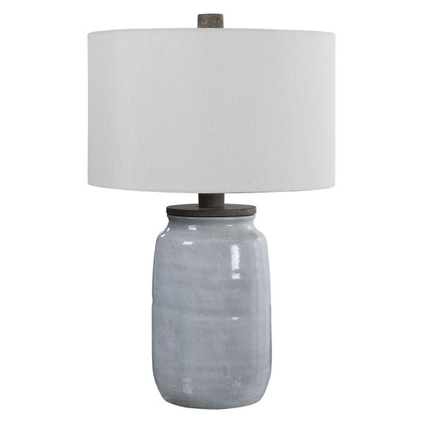 Dimitri Light Blue Table Lamp Cheap