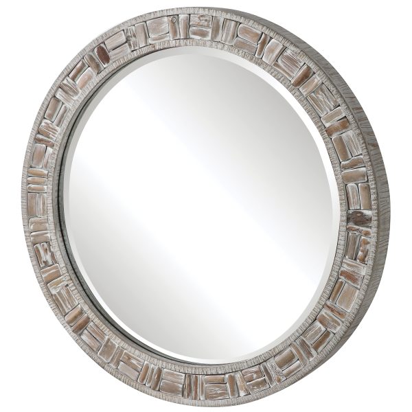 Del Mar Round Mirror Cheap