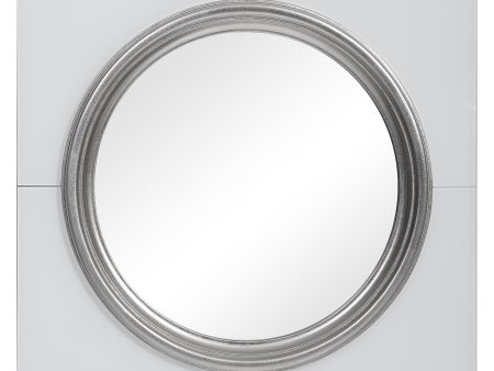 Gouveia White Square Mirror Online Hot Sale