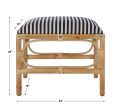 Laguna Small Striped Bench Online now