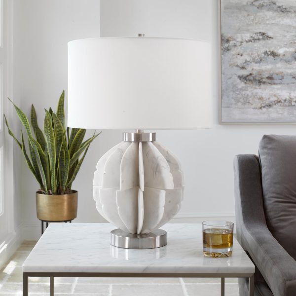 Repetition White Marble Table Lamp Fashion