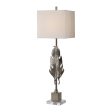 Luma Metallic Silver Lamp Cheap