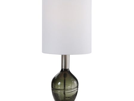 Aderia Sage Green Accent Lamp Hot on Sale