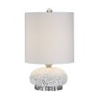 Dellen White Floral Buffet Lamp Discount