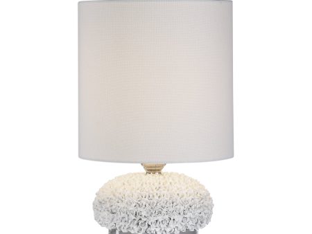 Dellen White Floral Buffet Lamp Discount