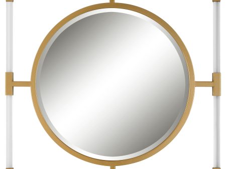 Balkan Small Gold Mirror For Cheap