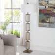 Link Brushed Gold Floor Lamp Sale