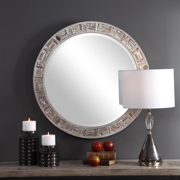 Del Mar Round Mirror Cheap